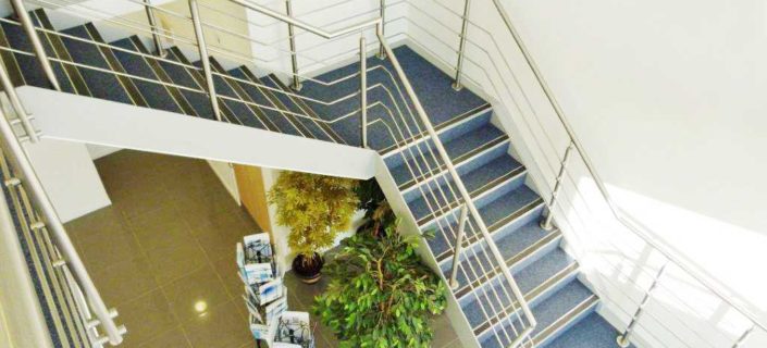 Kannegiesser Stainless Steel Staircase