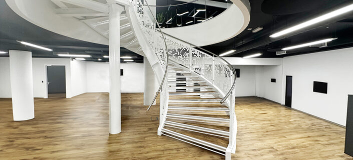 New Central Helical Staircase